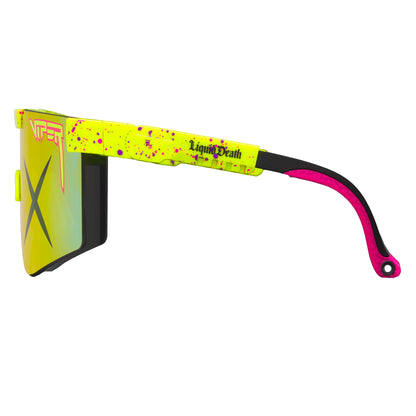 Liquid Death x Pit Viper Sunglasses for Dead People