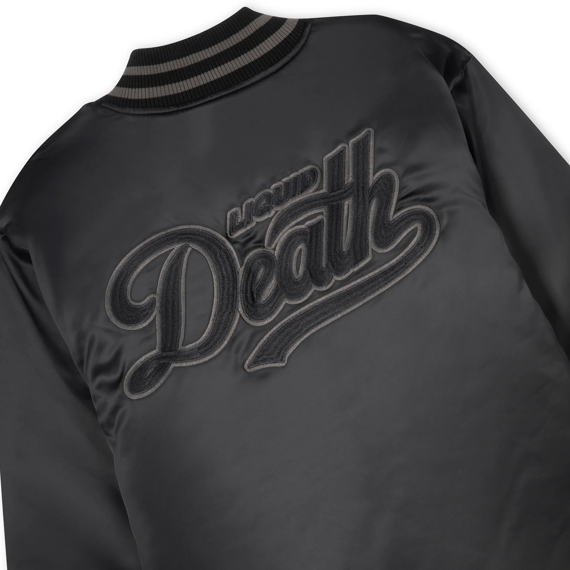 Team Death Satin Bomber Jacket